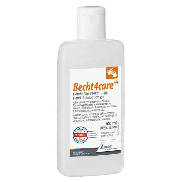 Becht4care® Händedesinfektionsgel 100,0 ml