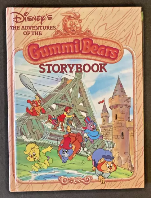Disneys The Adventures of the GUMMI BEARS Storybook 1985 First Edition Hardcover