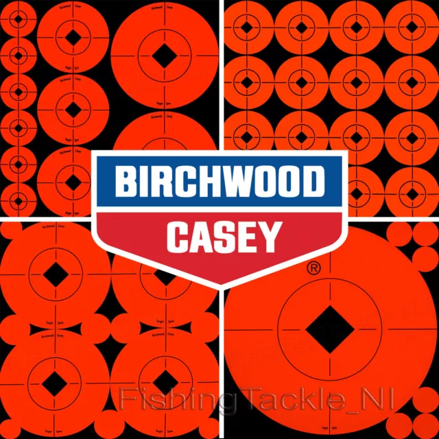 Birchwood Casey Self Adhesive Target Spots 10 Sheets All Sizes Shooting Targets