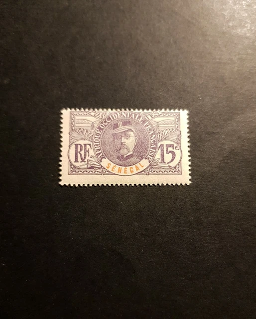 France Timbre Colonie Sénégal N°35 Neuf * Mh 1906