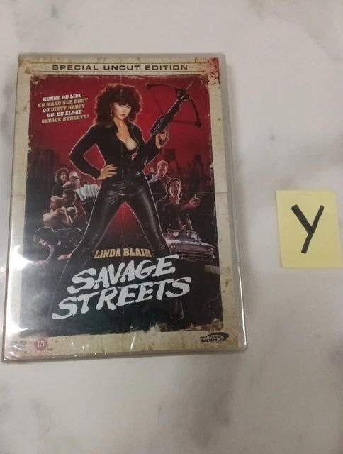 SAVAGE STREETS DVD Special Uncut Edition Linda Blair NEW & SEALED £73.