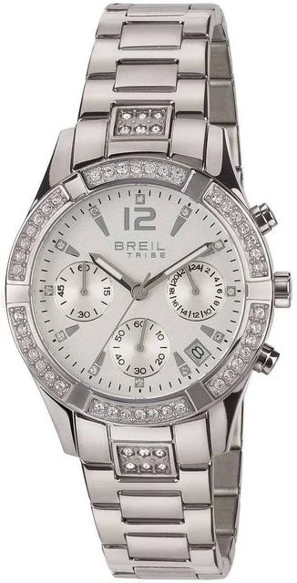 Orologio cronografo donna Breil Tribe C'est Chic Argento EW0275