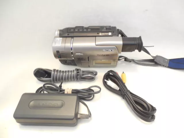 Sony Handycam CCD-TRV57 8mm Hi-8 Camcorder Tested Good Condition 90-Day Warranty