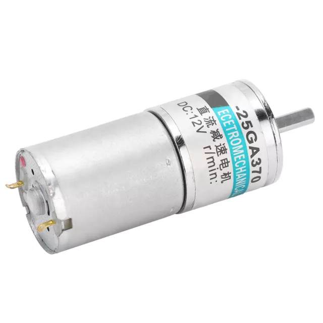 DC Gear Motor Micro CW CCW Permanent Magnet Automated Industry 12V 20rpm/min☯