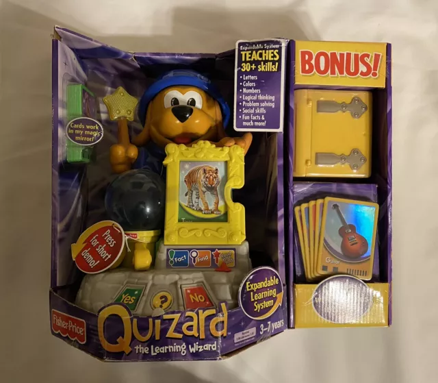 Quizard The Magic Learning Wizard Dog/Puppy Interactive Toy (Pre