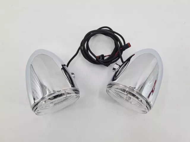 Harley-Davidson Universal  Daymaker Reflector LED Nebelscheinwerfer chrom 2