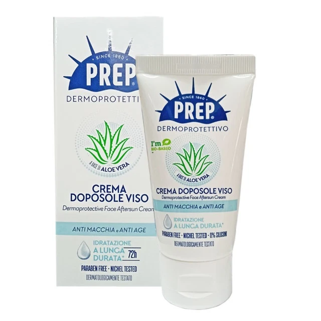 Prep Dermoprotettivo crema doposole viso anti-macchia & anti-age idratante 50ml