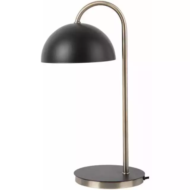 Leitmotiv Dome Table Lamp for GU10 Bulb - Brass / Black £60 RRP