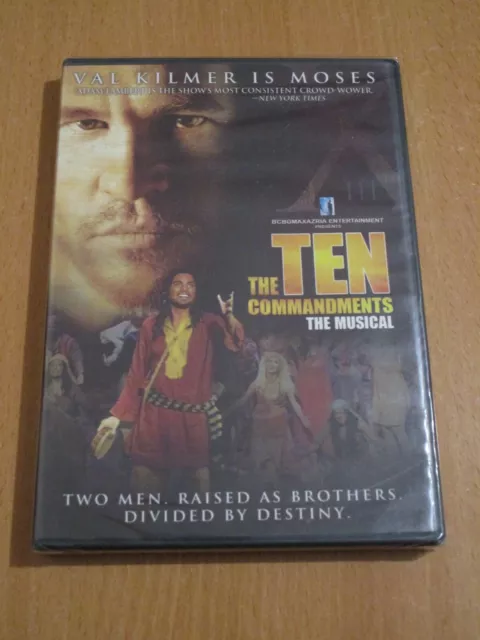 The Ten Commandments The Musical Val Kilmer Les 10 Commandements Chouraqui Dvd 2