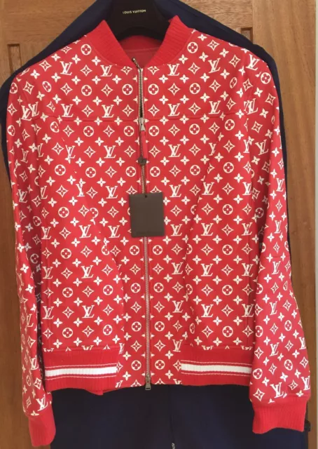 price louis vuitton monogram embossed utility jacket