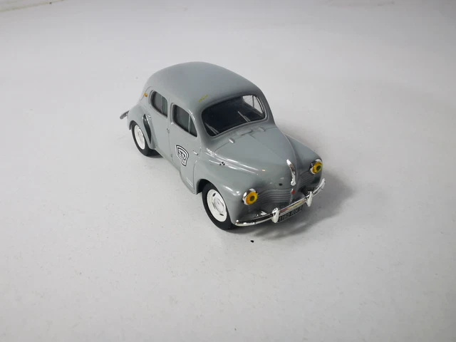 Miniature Eligor 1/43 Renault 4CV Publicitaire Réfrigérateurs Maisons De Valence