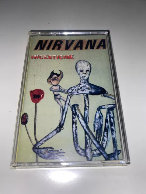 Nirvana: Incesticide Cassette 1992 Vintage PreOwned, Tested