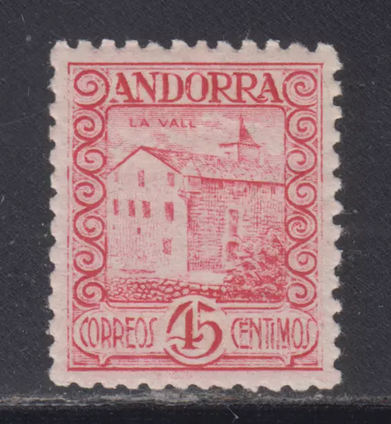 Andorra Española España 1935 Spain Nuevo Mint Mnh  Edifil 38 Scott 32 Lote 1