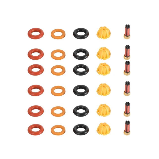 Kit De Joints Toriques Pour Injecteurs Moteur 1.6 HDI – 16 Pièces, Compatible Citroën, Peugeot, Mini (2004-2013)