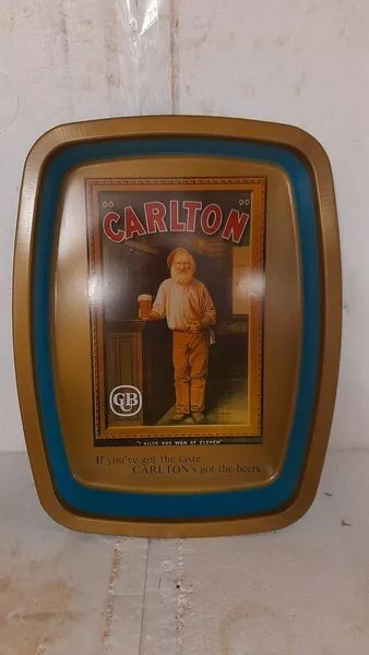 Carlton Man Beer Tray