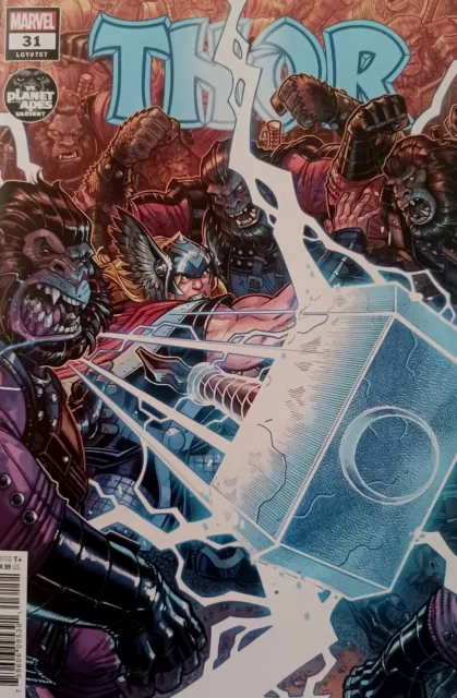 Thor (#31) Nick Bradshaw Planet Of The Apes Variant Cover (02/22/2023)