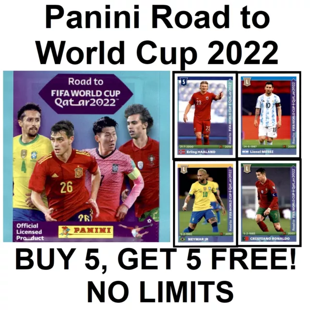 Panini Road to World Cup Qatar 2022 (da 500 a 600) **Seleziona adesivi**