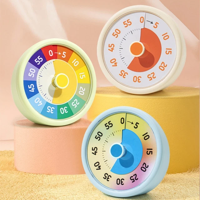 EFFICIENT 60 MINUTE Visual Timer for Kids Easy Use in Classrooms and ...