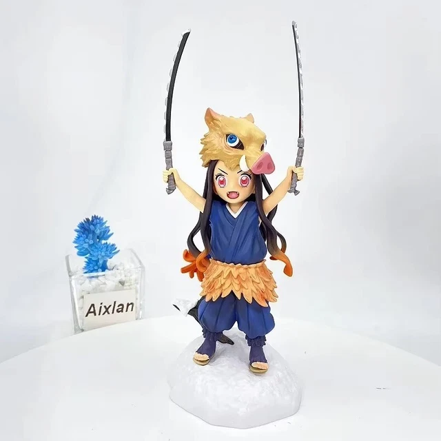 Figurine Hashibira Inosuke (Demon Slayer) En PVC | 16 Cm | Collection Anime - Décoration