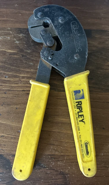 Ripley Cablematic CR 360 Hex Crimping Tool