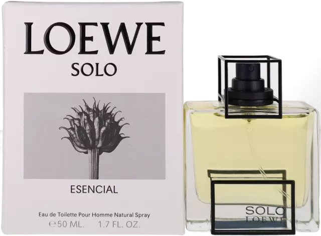 Solo Esencial By Loewe For Men EDT Colonia Spray 1,7 oz Nuevo