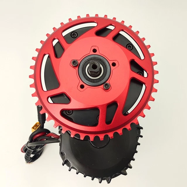 Anneau de chaîne de vélo, 30T 104 mm BCD en alliage d'aluminium à vitesse unique, anneau de chaîne à dents négatives positives pour vélo de montagne (rouge) vélos et pièces de rechange
