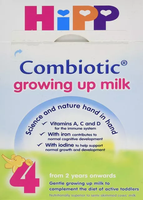 HiPP Organic Growing Up Milk From 2 Years 600 g