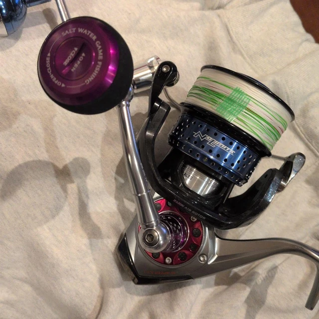 Moulinet Daiwa Saltiga Z6000GT - 6.2:1 - 14 Roulements - Pêche Gros Sel - Occasion