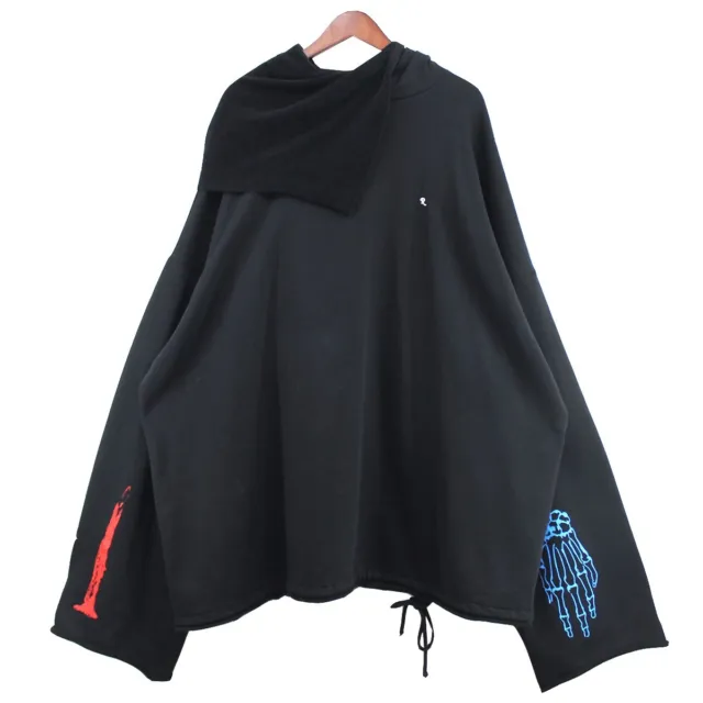 RAF SIMONS/ SS20 oversized hoodie with patches & pins $1,100.00 - PicClick