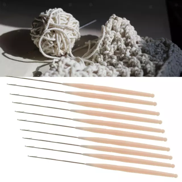 4 Latch Hook Crochet Needles/Micro Needle for Hair Extension