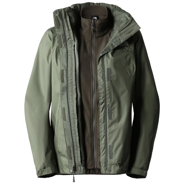 The North Face Giacca Donna Evolve II Verde Triclimate 3 in 1 (M)