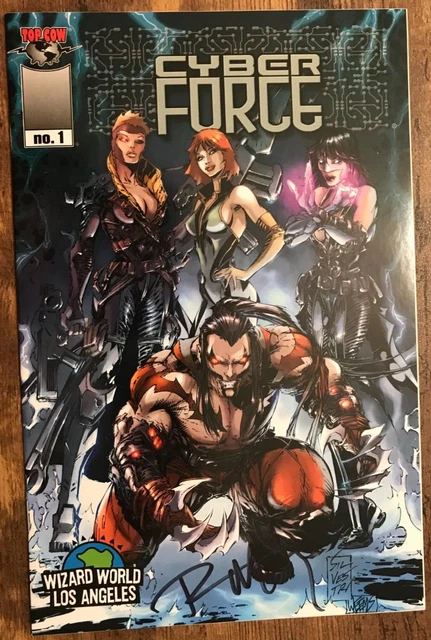 Cyberforce Vol 3 #1 Silvestri Wizard World LA Variant Signed w/COA Image 2006