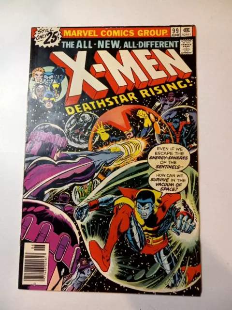 Uncanny X-Men #99, VG+ 4.5, Sentinels; Cyclops, Wolverine, Storm, Nightcrawler