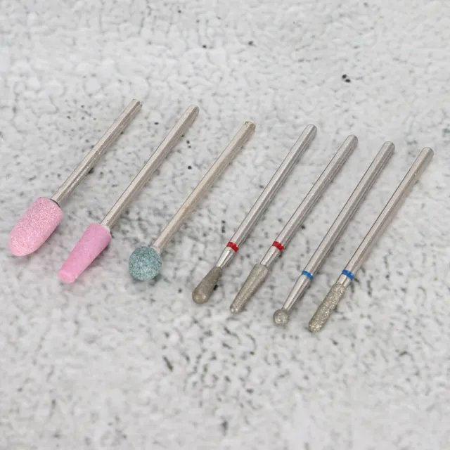 Multi Functional Nail Art Manicure Drill Bits Electric Manicure Grinding Head 2