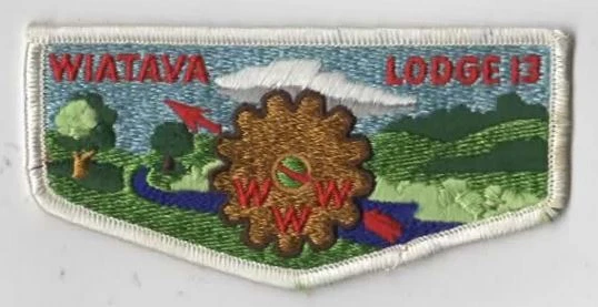 OA Wiatava Lodge 13 Flap WHT Bdr. Orange County Council 39 Costa Mesa, CA [KY-48
