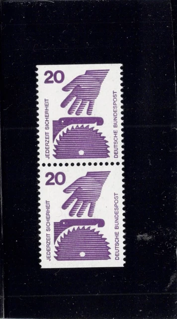 Bund, BRD 1974;  PAAR Unfallverhütung; Mi. Nr.: 696 C / 696 D; postfrisch