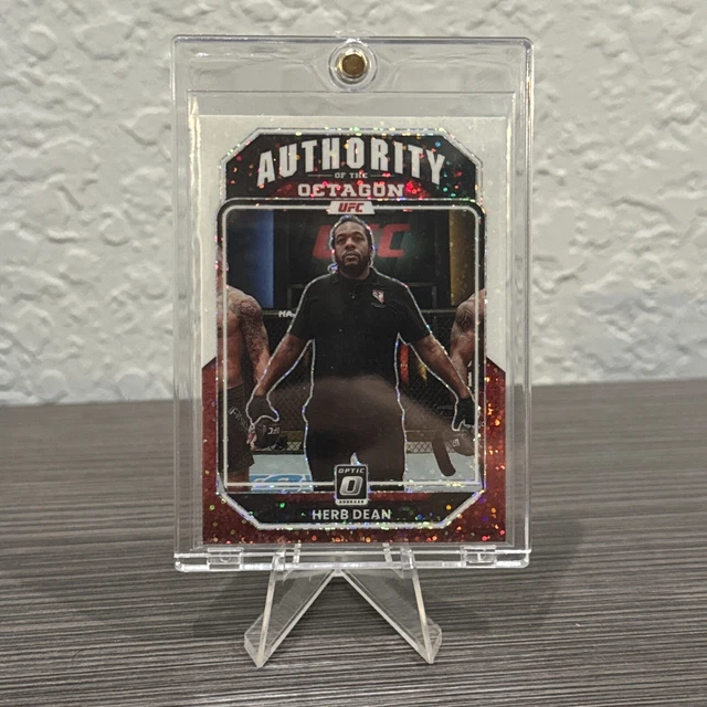 HERB DEAN 2023 Panini Optic UFC 148 Octagon Authority bianco