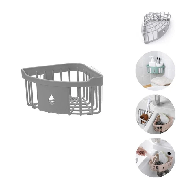 Soporte para artículos de tocador estante triangular gran capacidad para artículos de tocador cocina