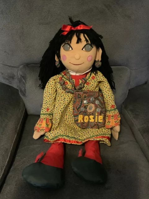 Rosie Ragdoll from Rosie & Jim Canal Boat Narrowboat Large Plush 30” Soft Toy 3