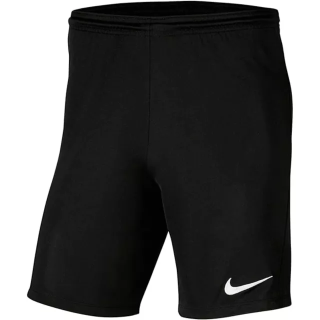 Pantalones cortos deportivos para hombre NIKE pantalones para correr fútbol entrenamiento fitness NEGROS talla M