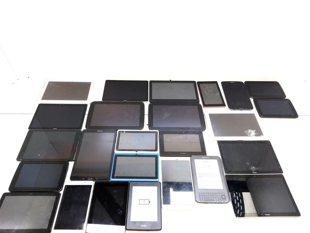 Job Lot 25x Untested Samsung Blackberry Huawei Hudl Kindle Android Tablet eBook