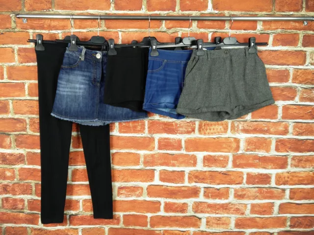 Girl Bundle Age 10-11 Years M&S Next H&M Shorts Skirt Leggings Denim Party 146Cm