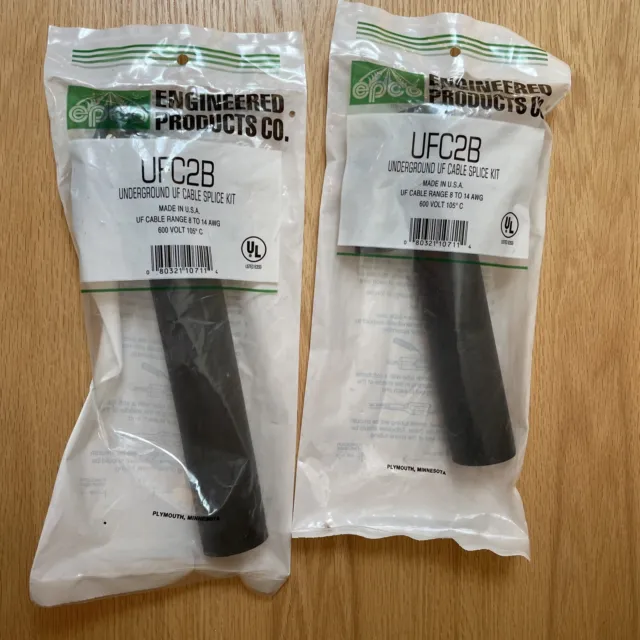 EPCO Engineered Products - Underground UF Cable Splice Kit, UFC2B (8-14 AWG)