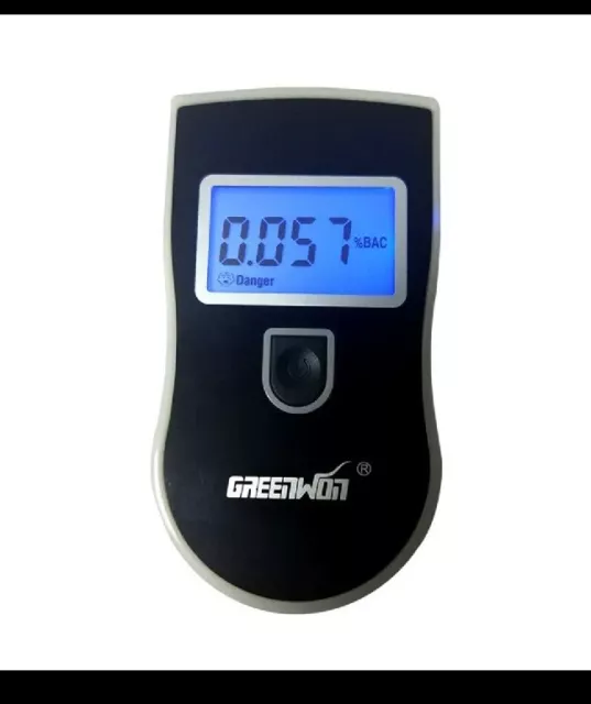 Digital Breath Alcohol Tester  Car Alcoholimetro Breathalyser