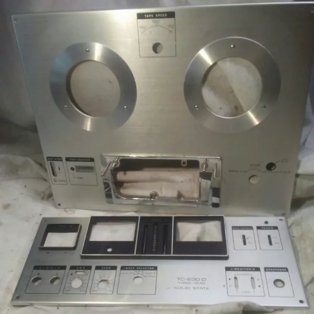SONY TC-630D REEL to Reel Tape Deck Recorder for Parts or Repair