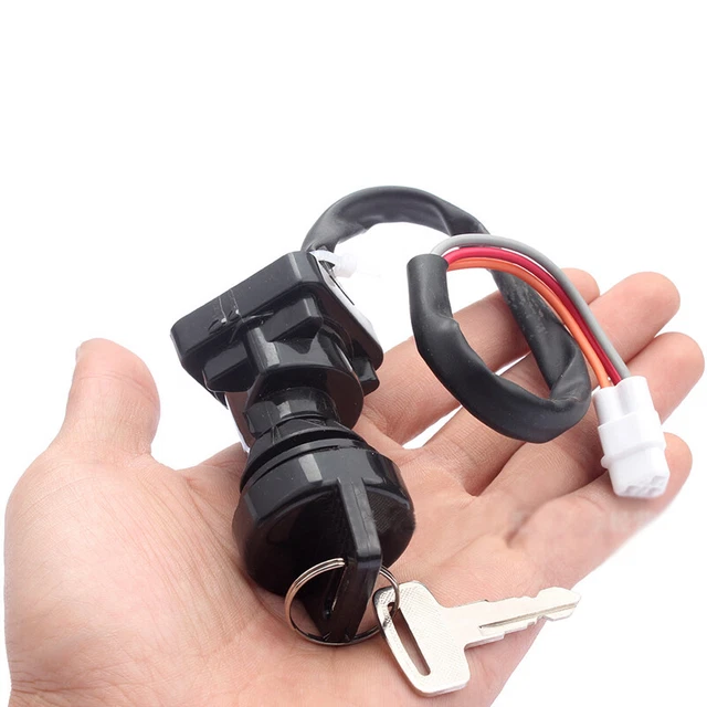 Motorcycle Ignition Key Switch Lock Set For Electric Scooter Motorbike Moped ATV