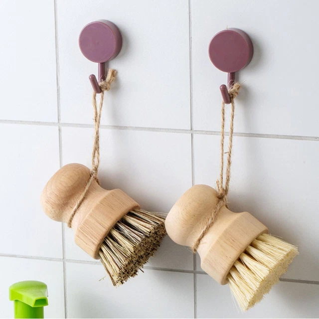 Palm Pot Pinsel Bequemer Griff Palm Pot Pinsel Wie Gezeigt Natural Scrub Pinsel