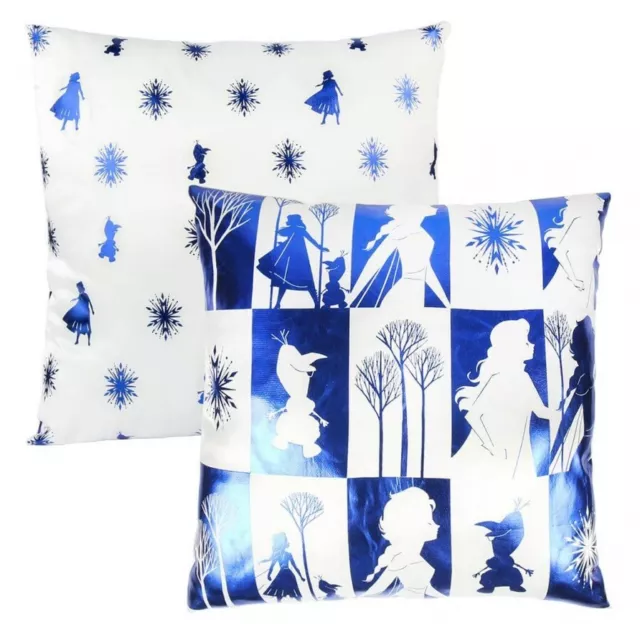 Frozen II Premium Kissen Disney 40 x 40 cm Die Eiskönigin Kissen blau weiss