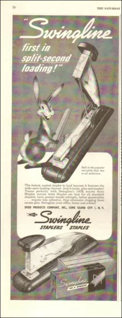 1940's Swingline Staplers Rabbits art office equipment 04/14/22