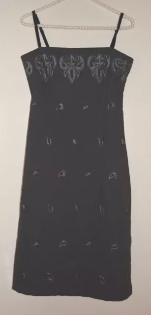 Rare! M 8 10 Anthropologie  Dress Made in USA Original Label